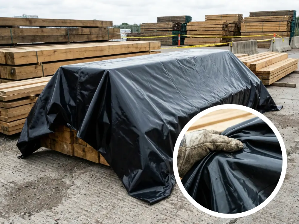 Gruba folia przemysłowa carna szeroka folia wytrzymała dektra