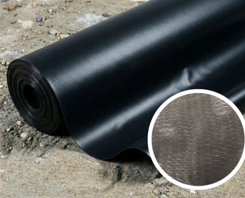 izolacja pozioma fundamentów z LDPE dektra