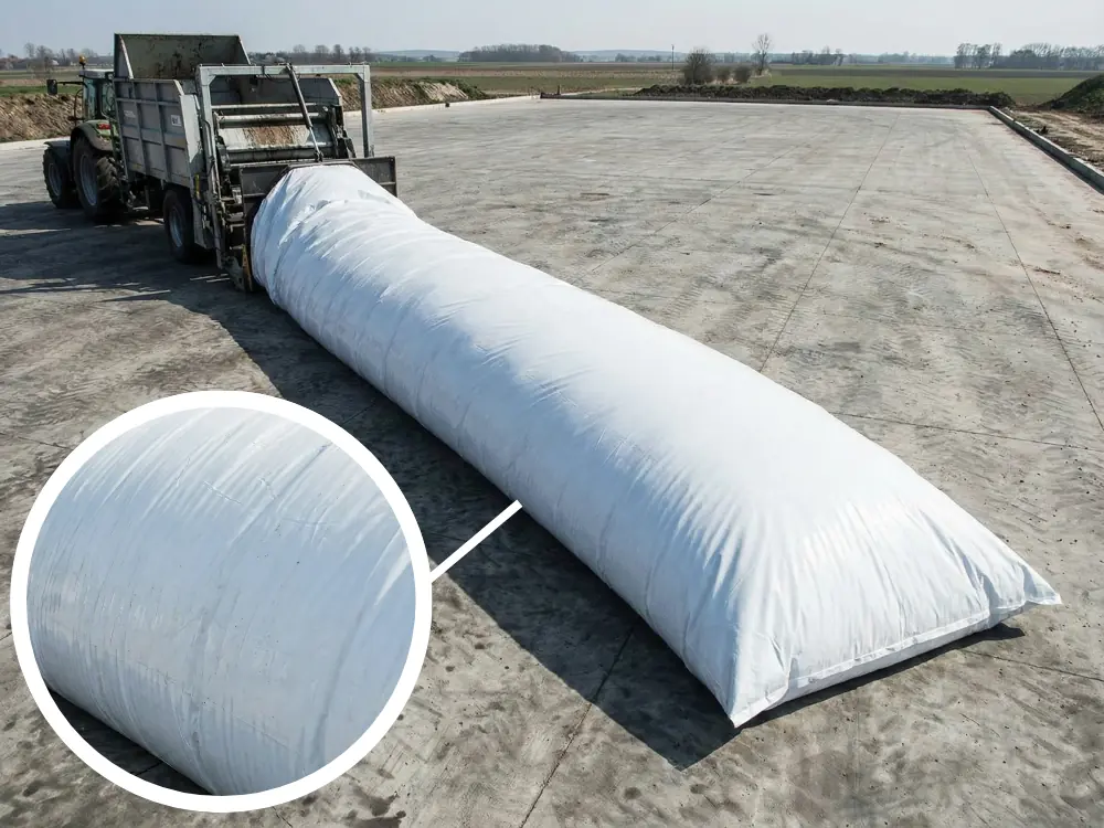 rękaw foliowy, Rękaw foliowy do zakiszania/kiszonek, Rękaw do kukurydzy, Systemy rękawów foliowych