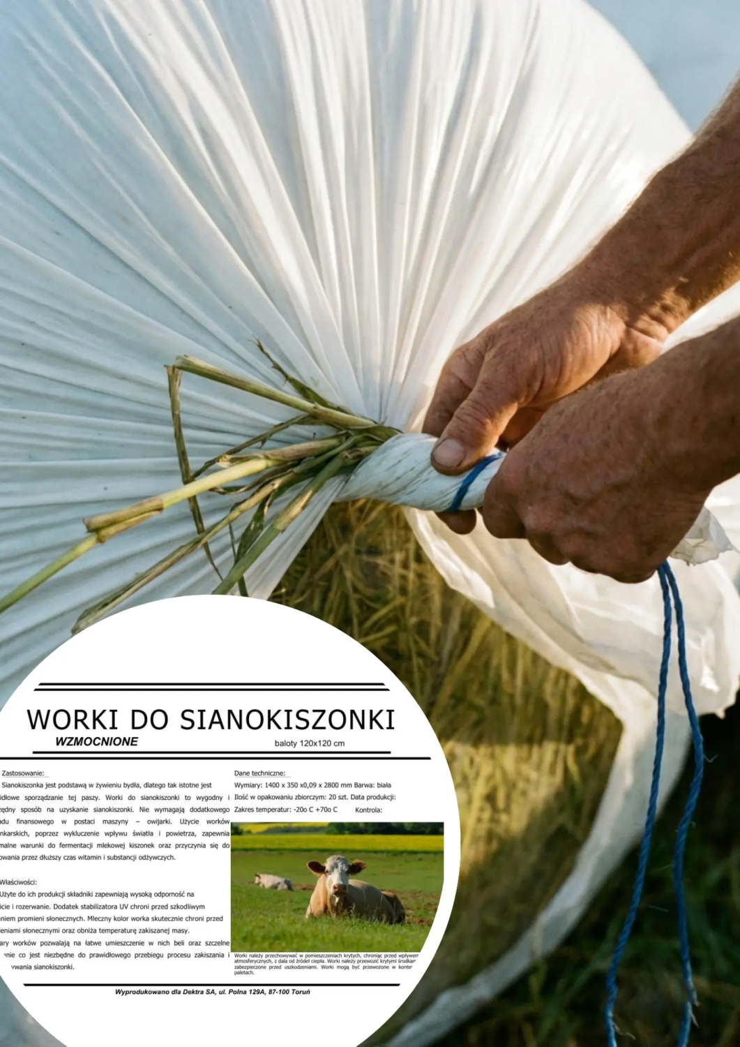 worki do sianokiszonki pion